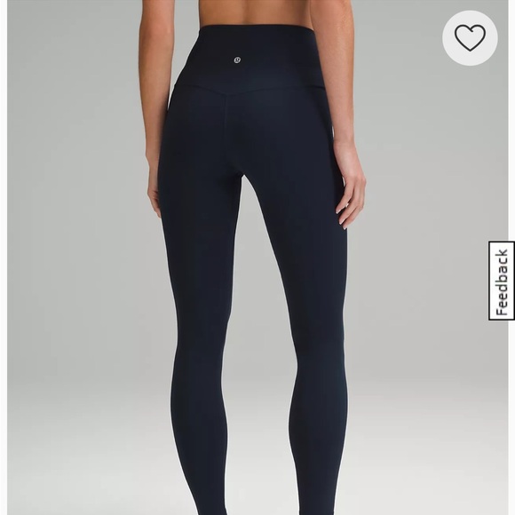 Size 8 High Waisted Lululemon leggings - Picture 3 of 8